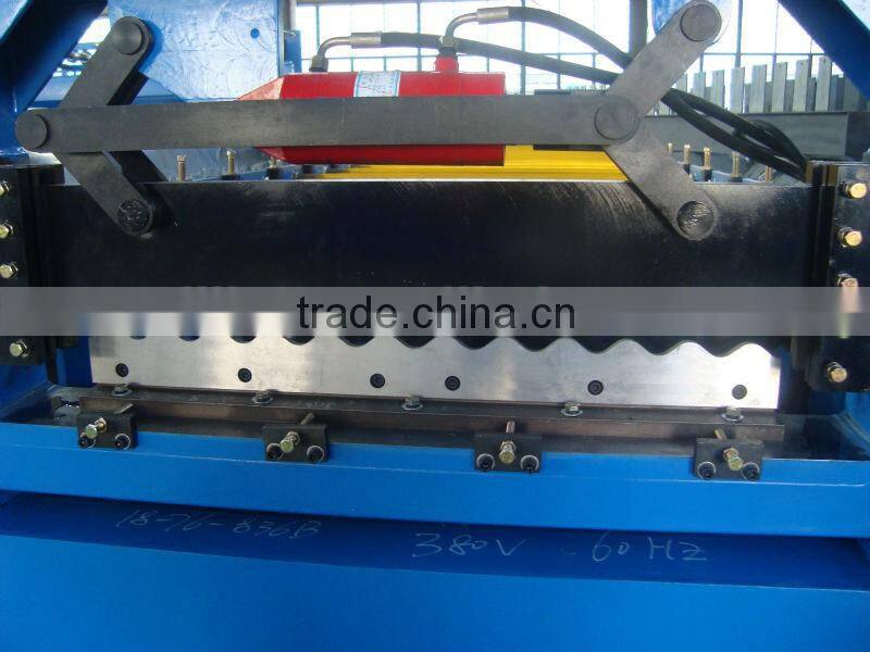 Small wave corrugated steel roll former WLFM18-76-760/836/988