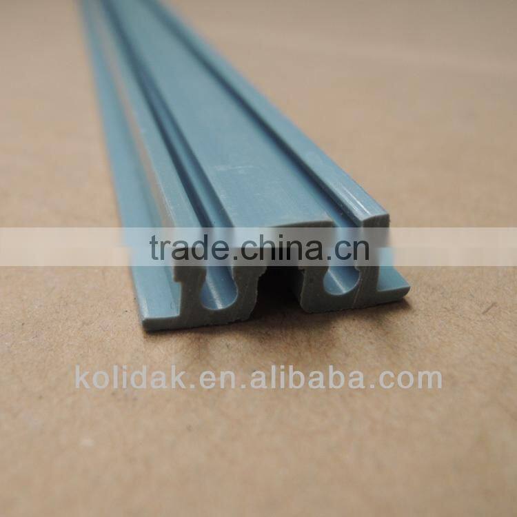 W shape Hard TPV/TPU plastic profile extrusion
