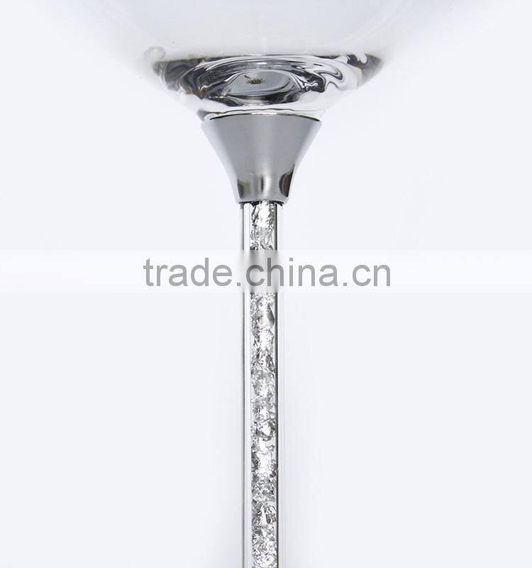 Wholesale top quality elegant silver foil paper, aluminium foil paper neck of wine glass home party wendding shopping