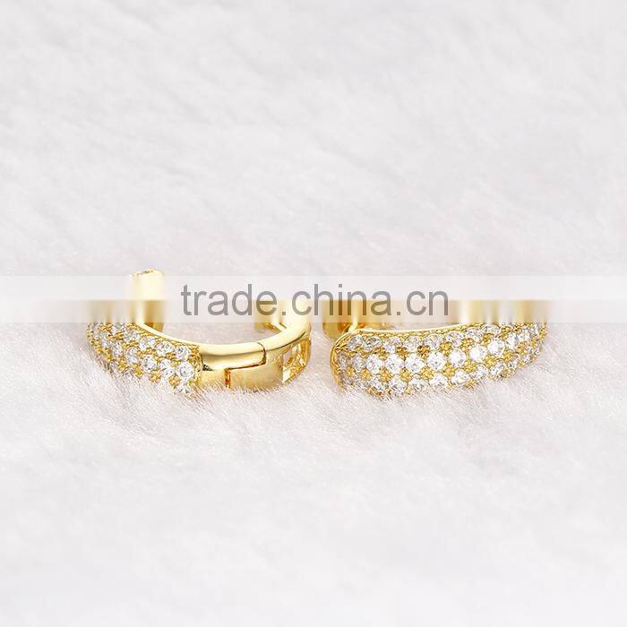 2016 Fashionable Gold Plated Designs For Girls Earrings