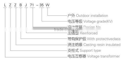 LZZBJ71-35W (LZZW-35) 33kv outdoor dry type current transformer
