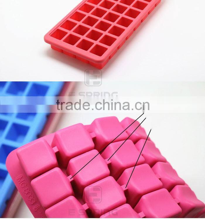 28 cavity Silicone ice cube tray Silicon Baby Food Storage Silicone Tray