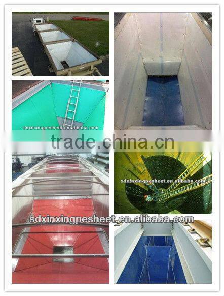 Chute UHMWPE Ceramic Liner
