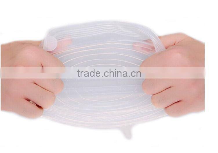 Reusable Silicone Stretch Lids Cover Wrap for Mugs And Bowls