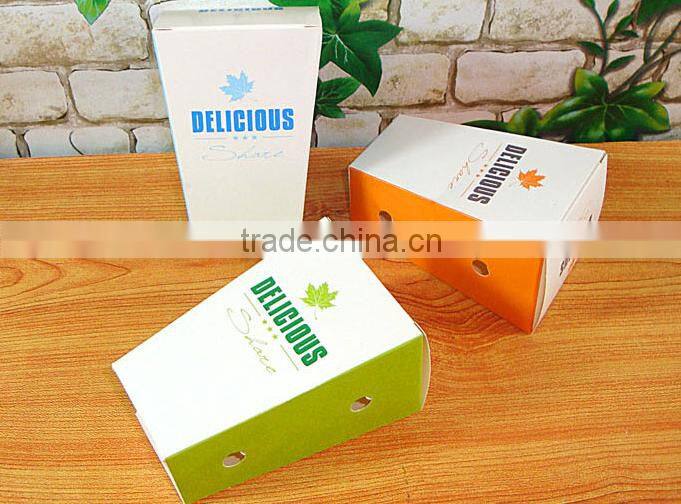 the newest design square Potato Chips Cup paper box Chips packaging box