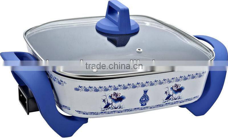 40cm sized electric round pizza pan with 1500W