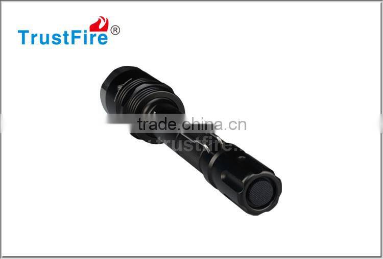 Anti-abrasive finish flashlight TrustFire TR-X8 5 modeds 18650 flash led torch versatility led flashlight with CE,FCC