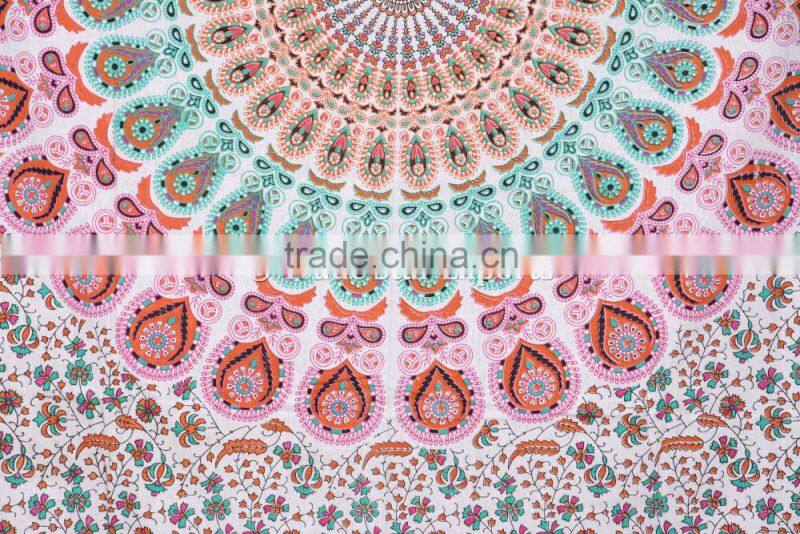 Bohemian Hippie Ethnic Cotton Mandala Wall Art Gypsy Psychedelic Home Decor Tapestry