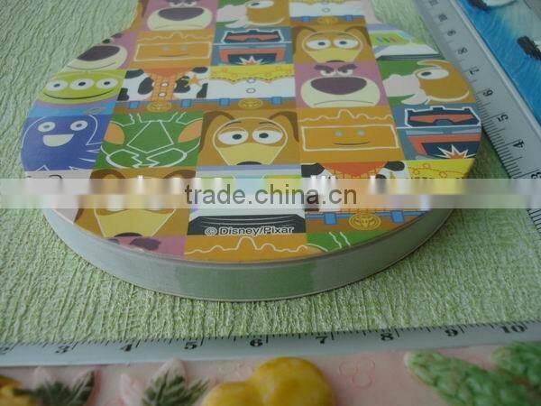 Customize fashion shaped creative design mini pocket memo pad for Promotion