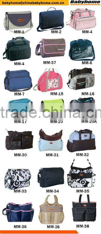diaper bag organized inside item MM-20