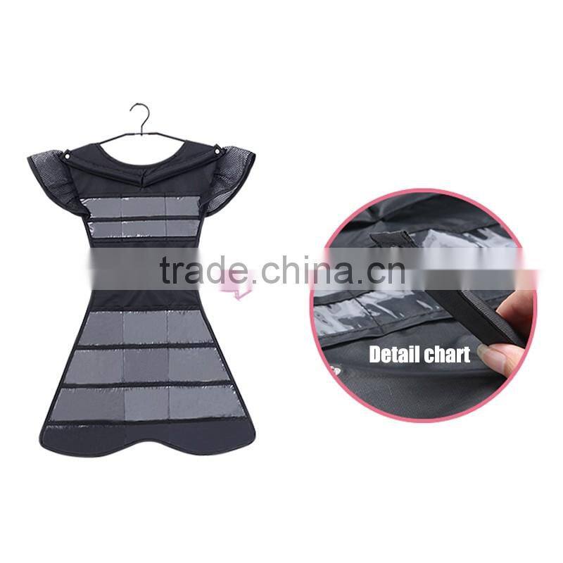 factory sale polyeater hanging jewelry dress organizer