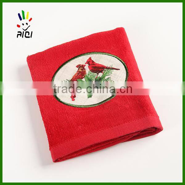 100% cotton plain white cotton tea towels/kitchen towels