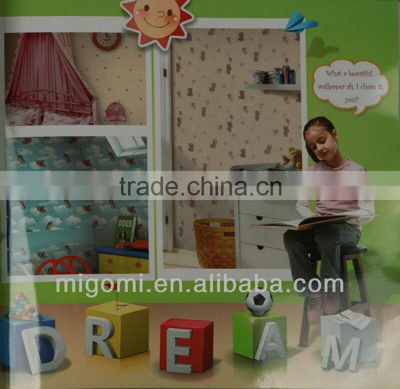 Korean non-woven foaming wallpaper