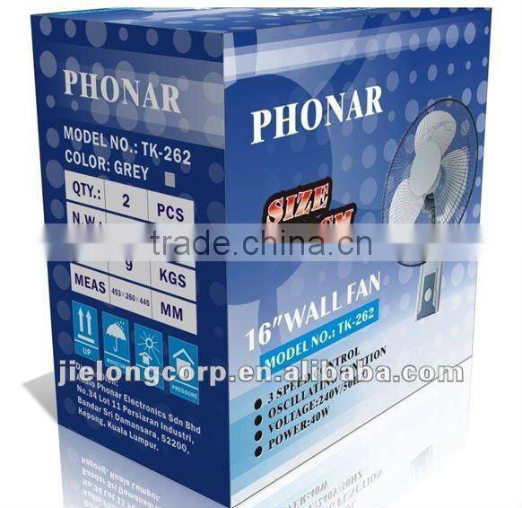 Produce Electric Fan Carton Box