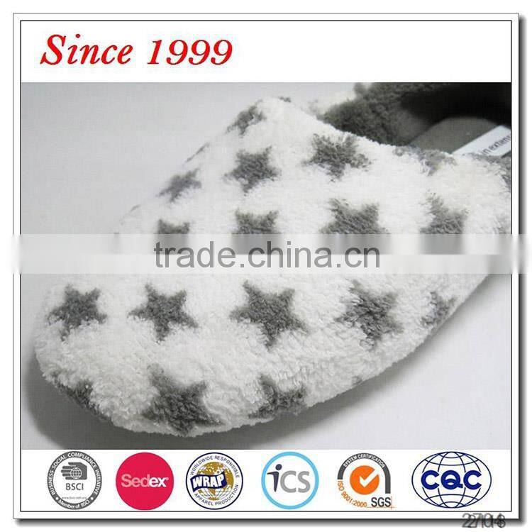 funky star print ballet ladies flat slippers from China