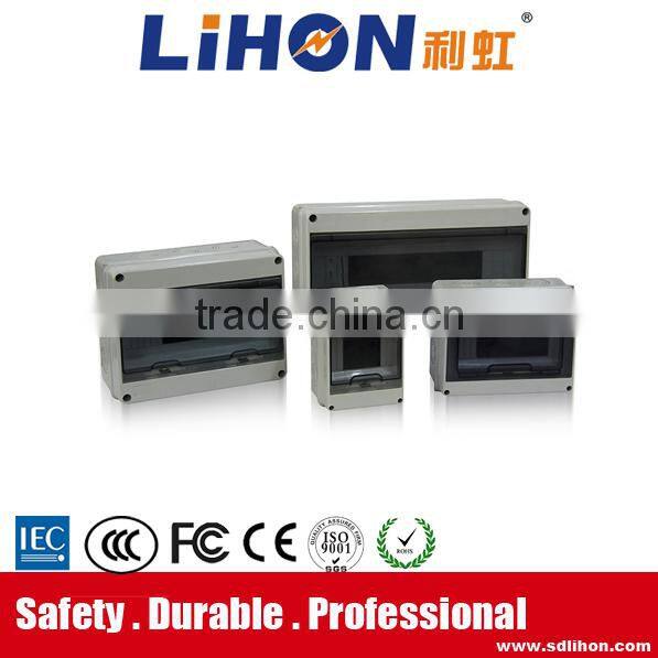 Outdoor use electrical distribution box IP65