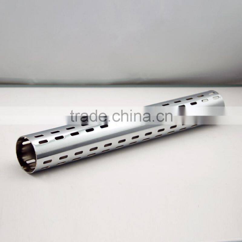 Metal double H shaped slotted channel