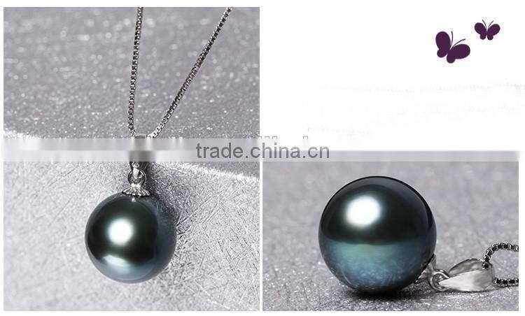 China Factory Newest Design 18K Tahitian Black Pearl Jewelry
