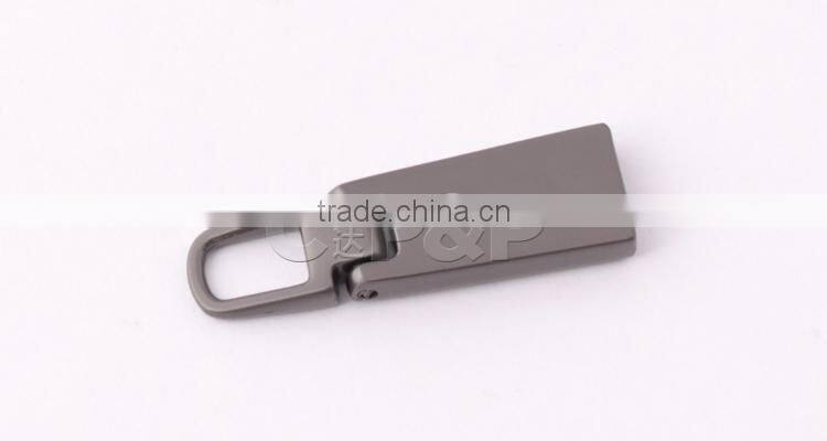 Common clothing core-pulling Sliding high quality zipper puller metal slider