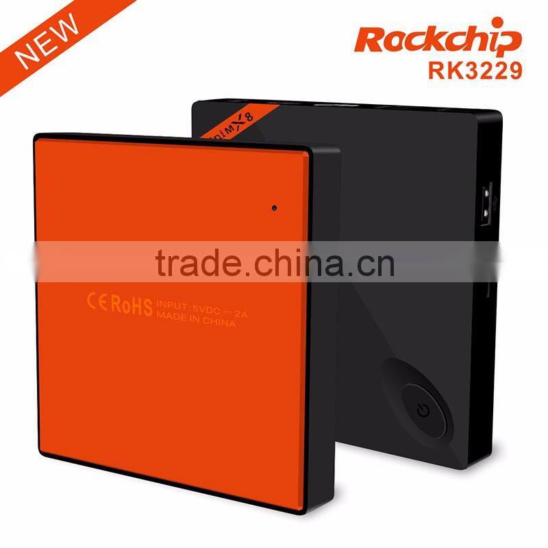 ott tv box kodi 15.2 preinstall mini mx8 android 4.4 mini mx8 android smart tv set top box