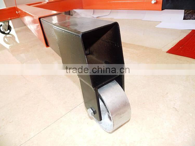 Stationary manual hydraulic jack engine hoist crane