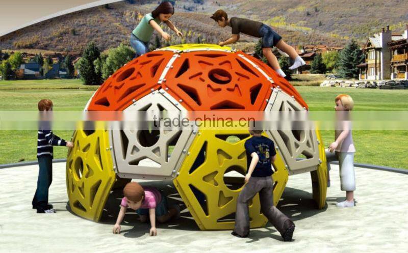 Children outdoor climbing playground
