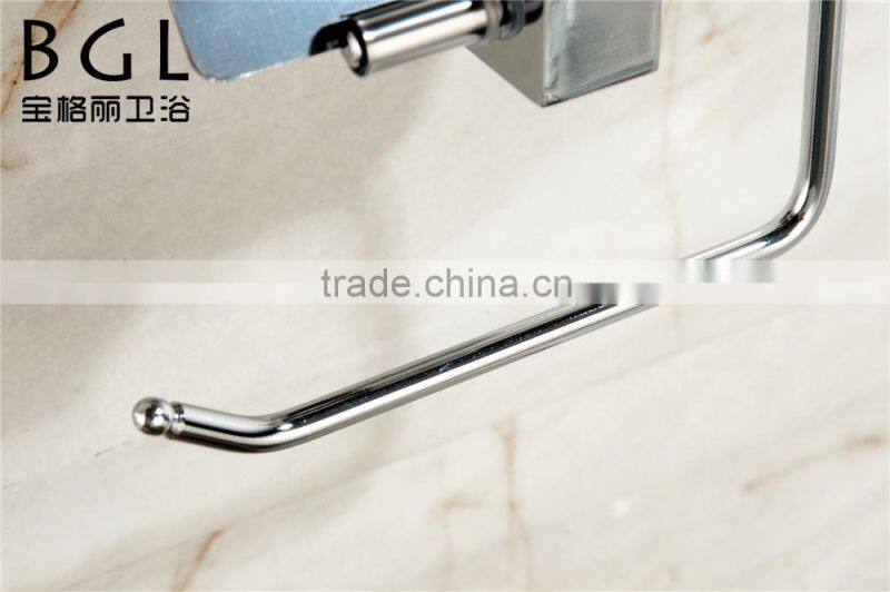20633 wholesale china factory simple toilet paper holder zinc alloy bathroom accessories