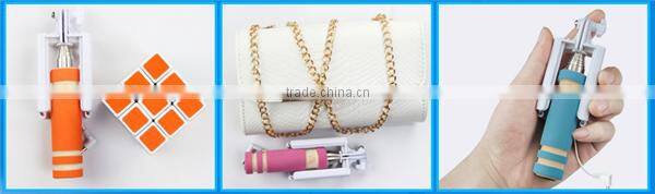 Handheld monopod selfie stick, monopod with cable, telescopic hot stick