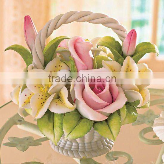 Handmade porcelain flower Ceramic Flower