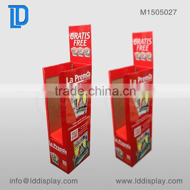 Supermarket food dump bin display snack retail dump bins