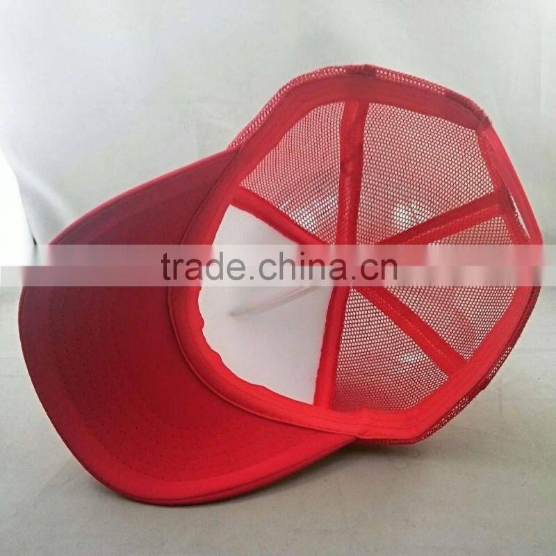 foam mesh blank trucker cap