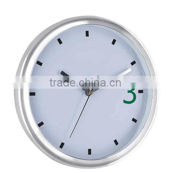 12 inch Metal Wall Clock Aluminum Clock Rose gold wall clock