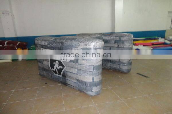 inflatable paintball obstacle inflatable paintball bunker
