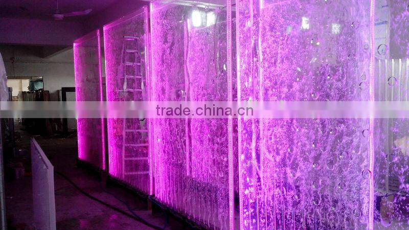 China"AQUA EXTREME"water bubble panel for home decor/ LED light with remote controller