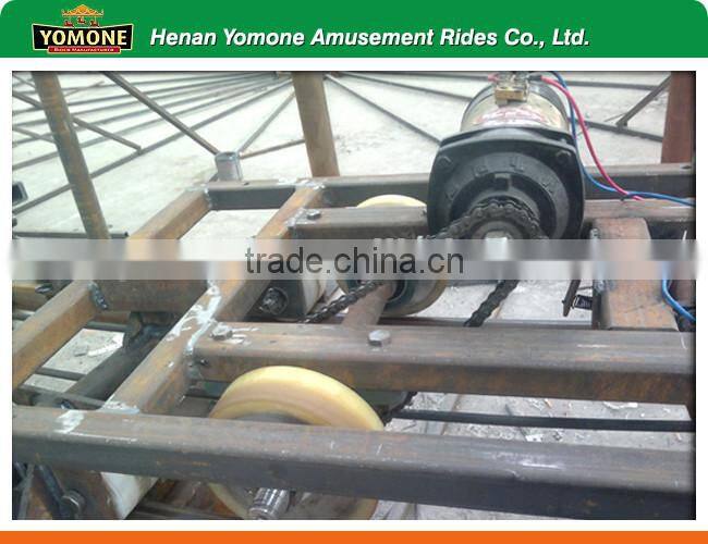 Roller coaster of park equipment, fairground rides dragon roller coaster