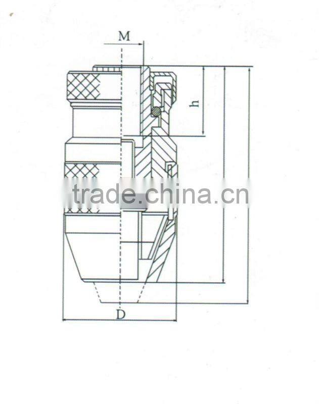 self-tighting drill chuck thread mounted