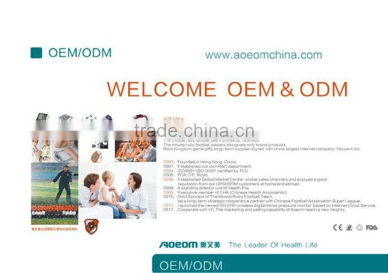 English/Russian/Greek/French/German/Spanish talking full automatic blood pressure monitor