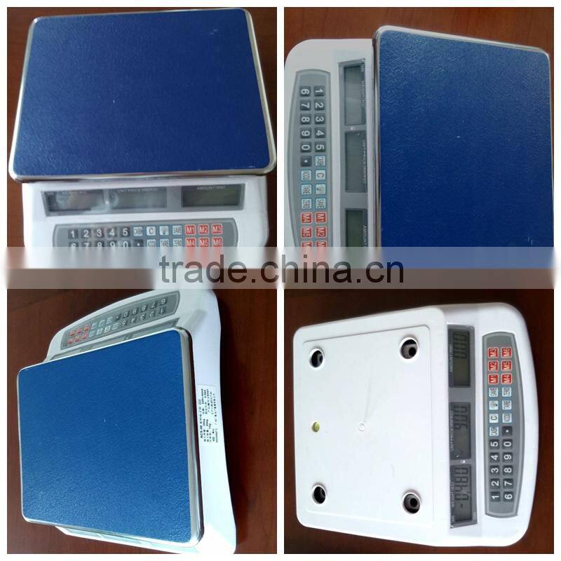 stainless steel electronic price computing scale / China competitive price electr