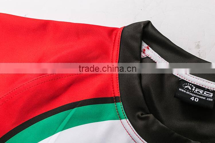 Wholesale quality custom make christmas sublimated rugby jersey,sublimation soccer jersey