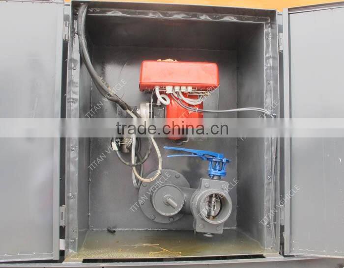 TITAN 3 axles Heated asphalt bitumen transportation Insulated tankers