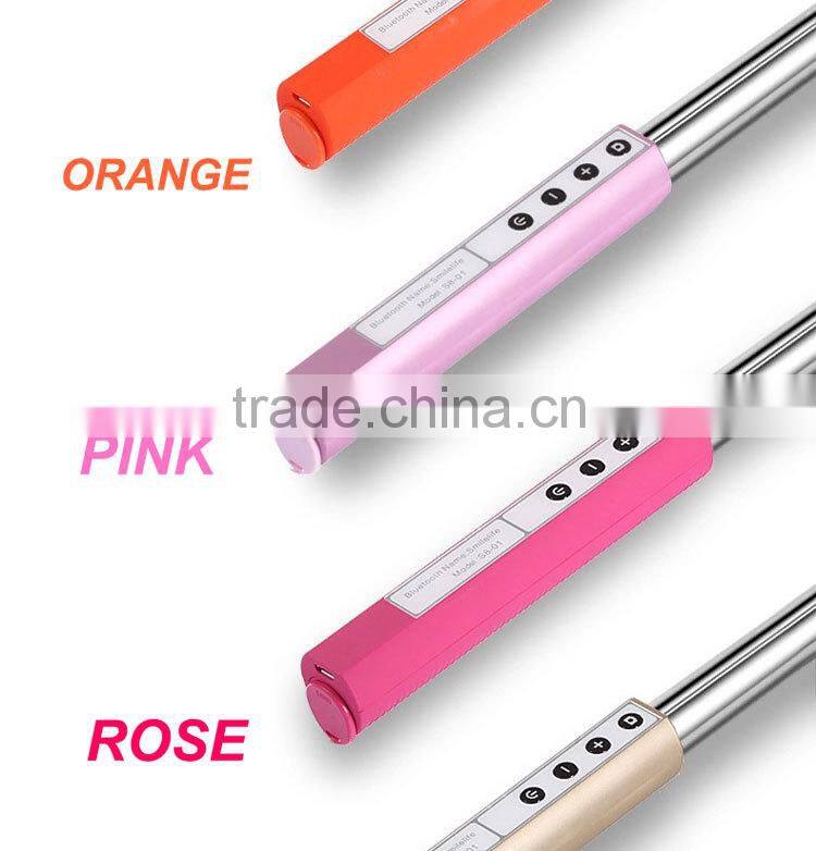2015 Wholesale Mini Foldable Bluetooth Selfie Stick Wireless Selfie Stick, Monopod Selfie-stick