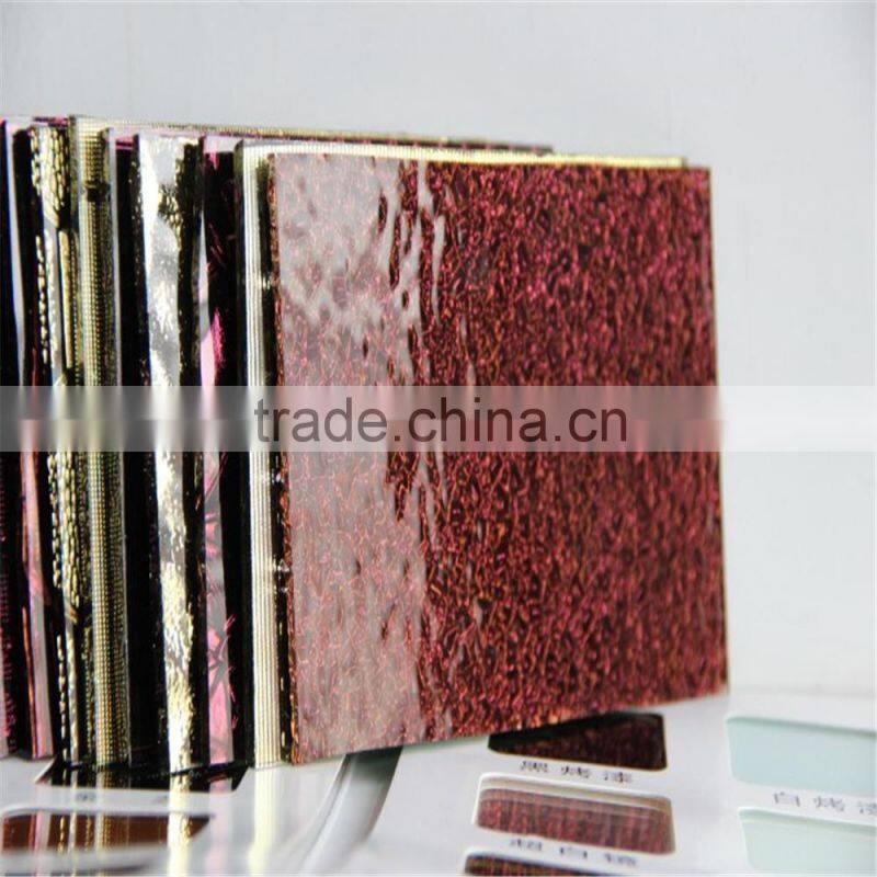 decoratated polycarbonate glass