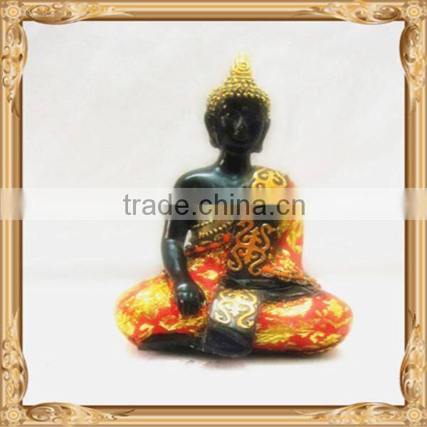 Resin Sitting and Closing Eyes Hindu God Craft for Home Decoration