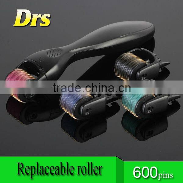 Dermaroller microneedle skin nurse system for skin therapy