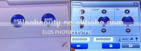 SHR IPL OPT hair removal & skin rejuvenation