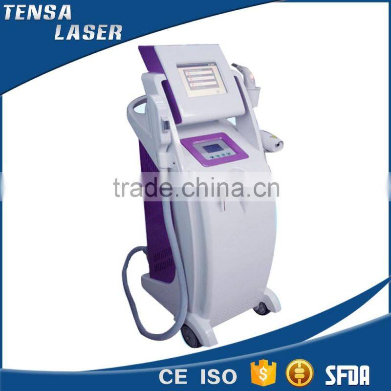 3 in 1 multifunction beauty salon machine ipl shr rf nd yag laser with low price