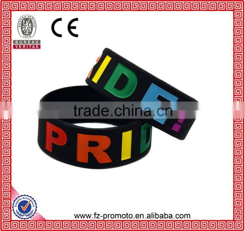Silicone Wristband for Promotional Gifts Silicone Wristband Blue, Rubber Wristband
