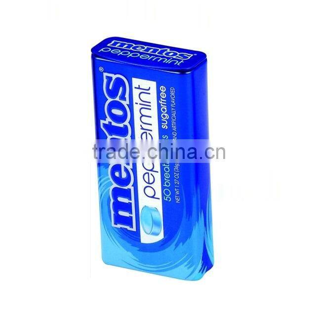 food packaging mint Tin Candy jar promotional tin