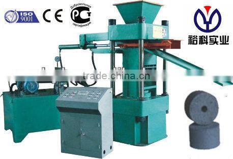 Shanghai Yuke Industrial honeycomb coal powder Briquette press machine with CE and ISO certificated