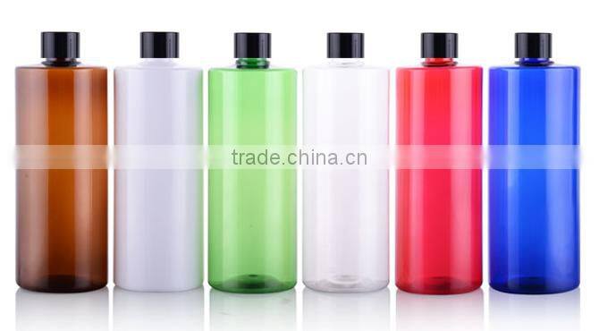 500ml PET Plastic Lotion Bottle Screw Cap